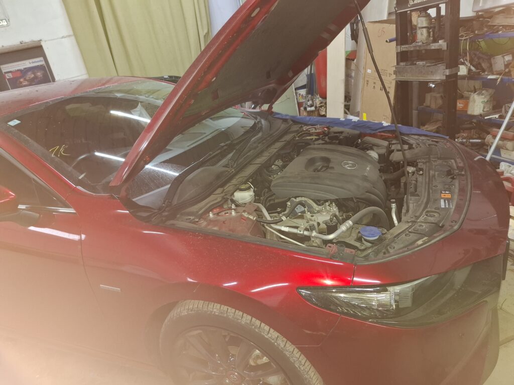 Установка StarLine S96 v2 на Mazda 3 RHD в Красноярске