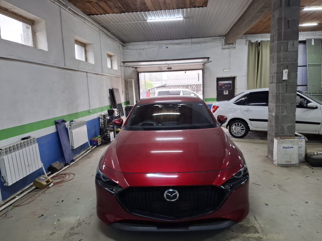 Установка StarLine S96 v2 на Mazda 3 RHD в Красноярске