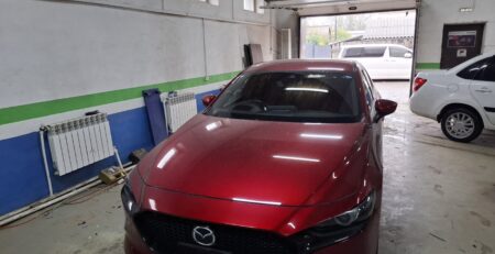Установка StarLine S96 v2 на Mazda 3 RHD в Красноярске